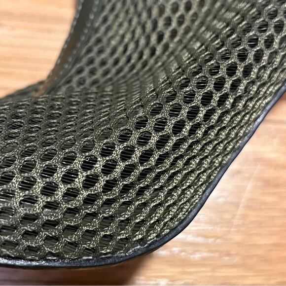 Studio F Fishnet Peep-Toe Ankle Booties - Size 37 - Picture 11 of 12